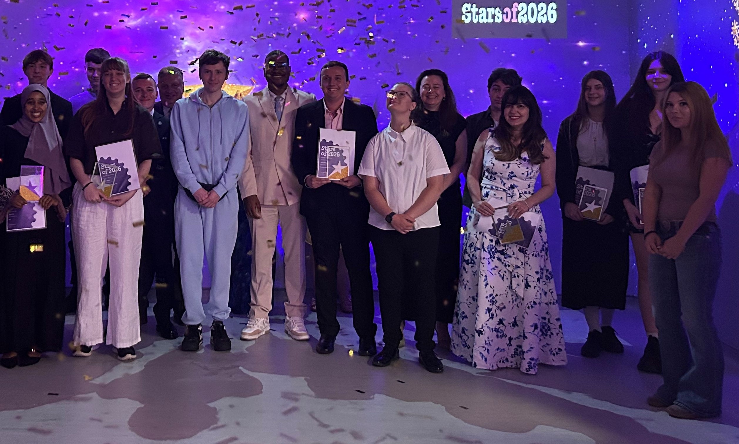 Crawley College STARS of 2026 Awards group image